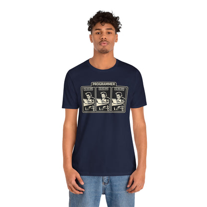 Programmer Timeline, Late Night Coding | Unisex Developer T-Shirt