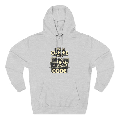 I Turn Coffee Into Code | Unisex Developer Hoodie