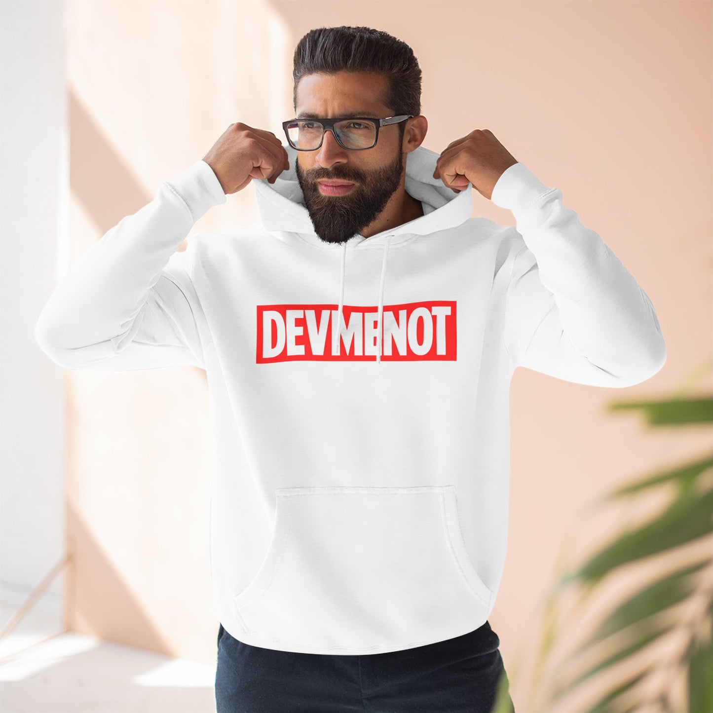 DevMeNot Logo | Unisex Developer Hoodie