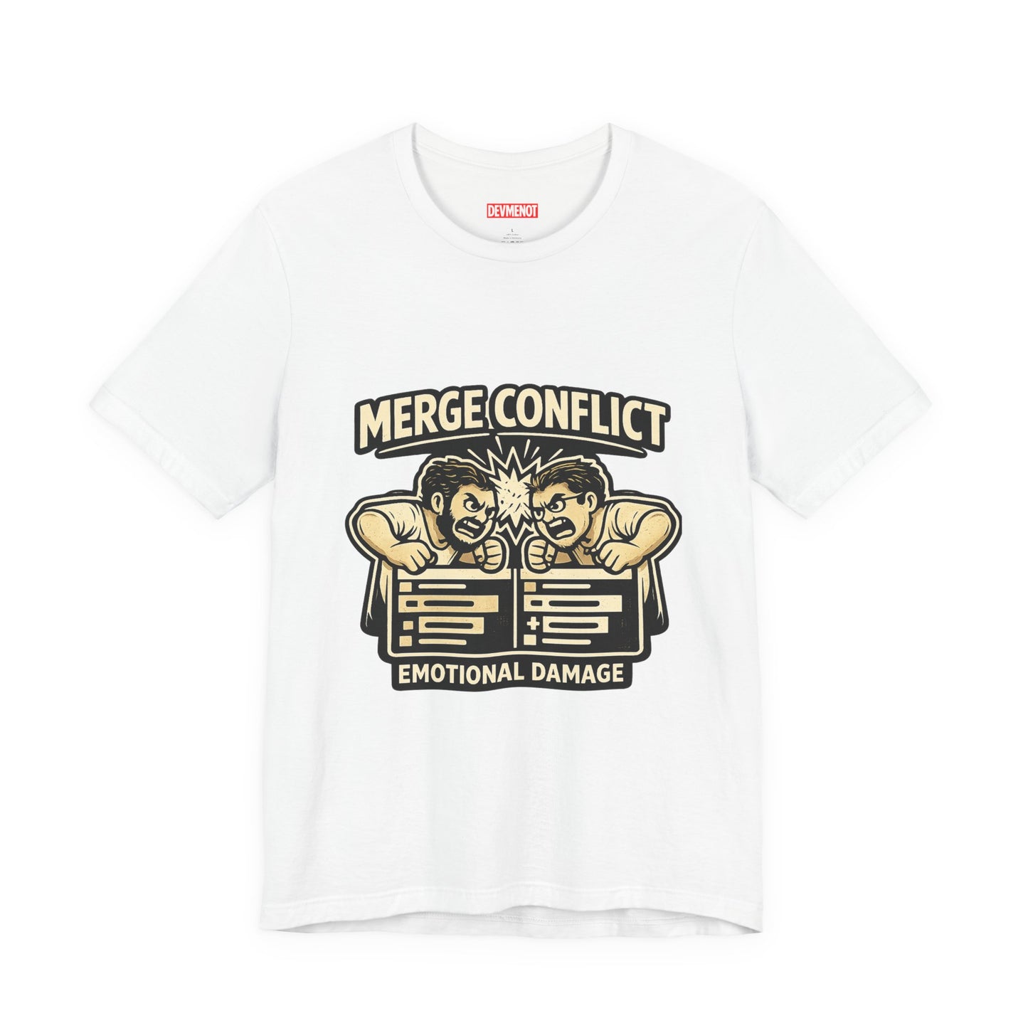 Merge Conflict, Emotional Damage | Unisex Developer T-Shirt