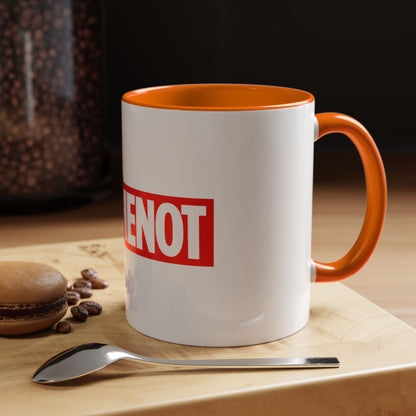 DevMeNot Logo | Developer Coffee Mug