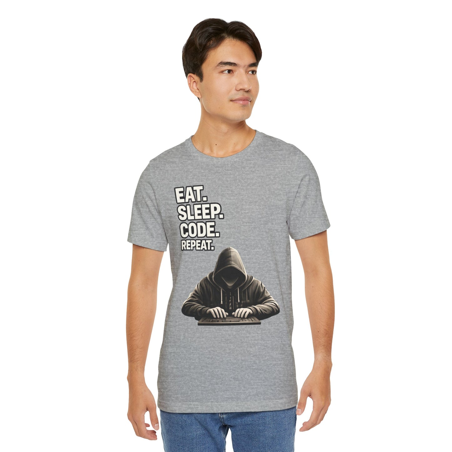 Eat Sleep Code Repeat | Unisex Developer T-Shirt