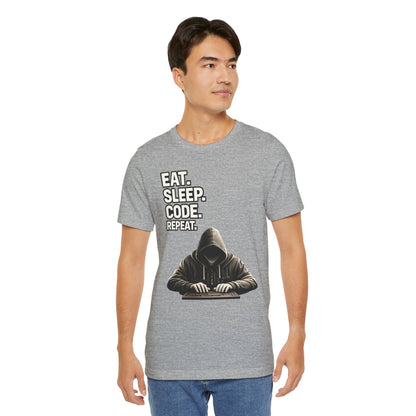 Eat Sleep Code Repeat | Unisex Developer T-Shirt