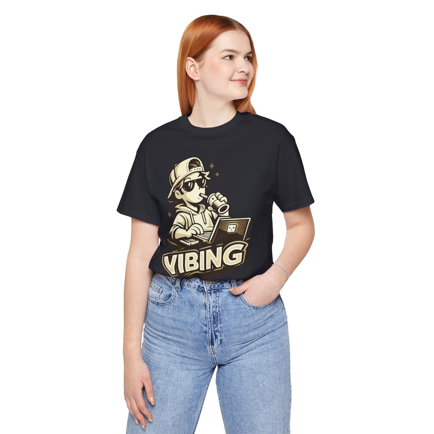 Vibing & Coding | Unisex Developer T-Shirt