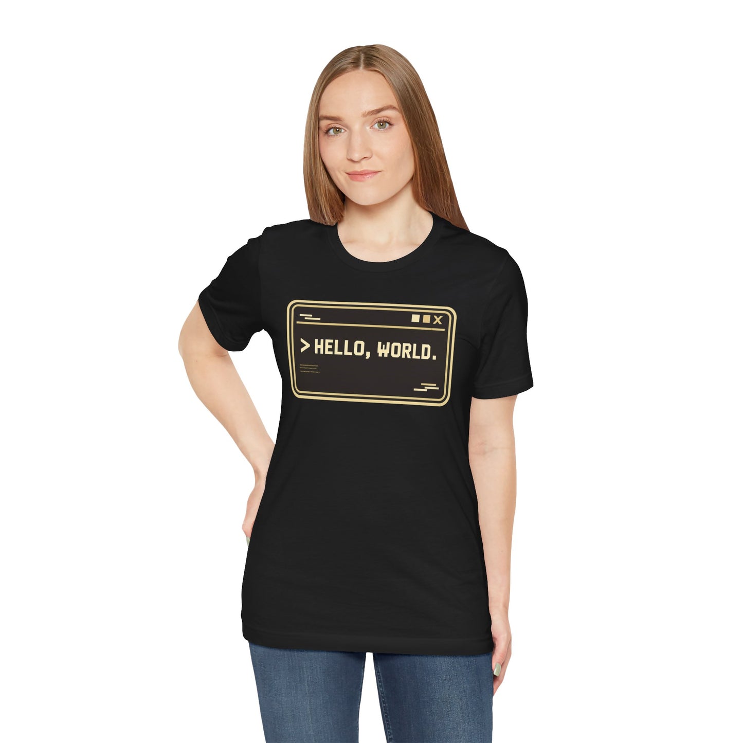 Hello World, Terminal | Unisex Developer T-Shirt