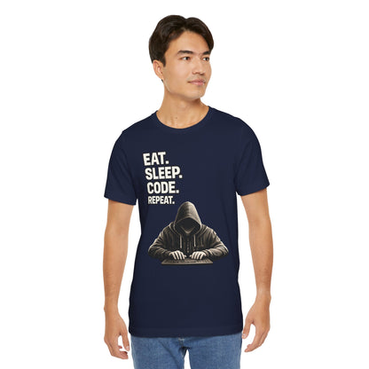 Eat Sleep Code Repeat | Unisex Developer T-Shirt