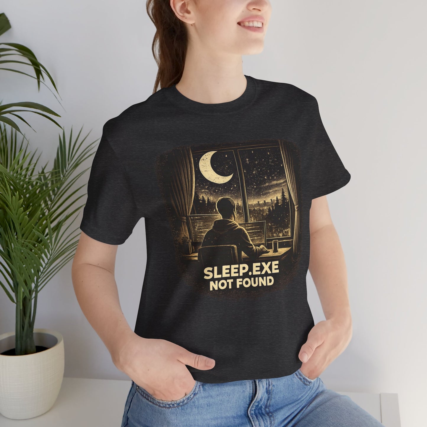 Sleep.exe Not Found | Unisex Developer T-Shirt