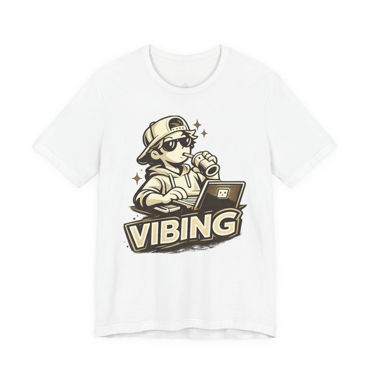 Vibing & Coding | Unisex Developer T-Shirt