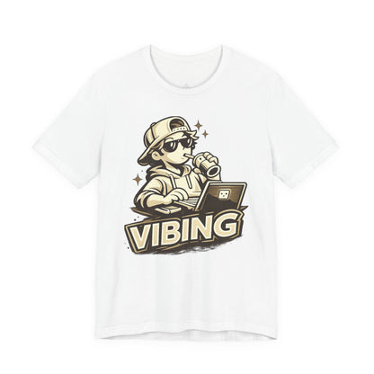 Vibing & Coding | Unisex Developer T-Shirt