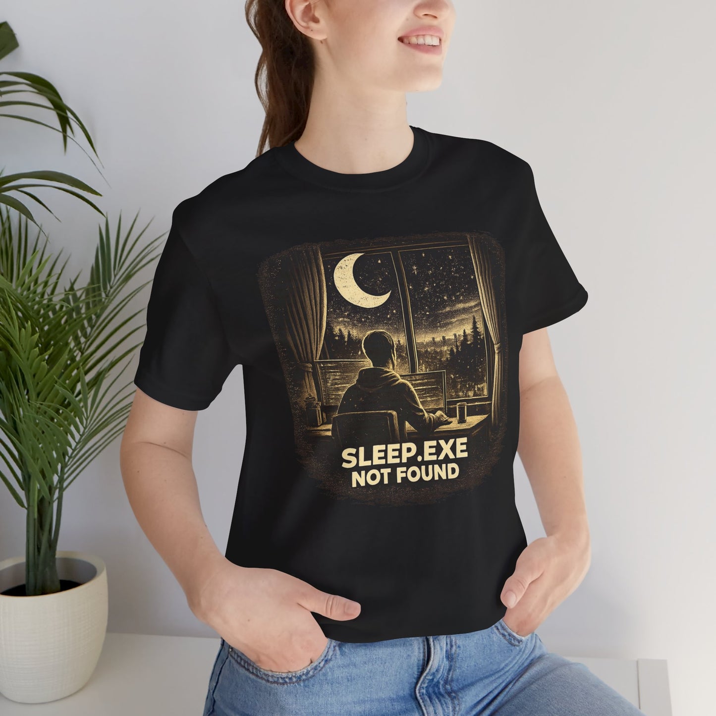 Sleep.exe Not Found | Unisex Developer T-Shirt