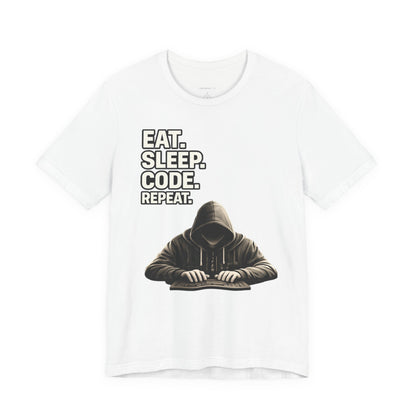 Eat Sleep Code Repeat | Unisex Developer T-Shirt