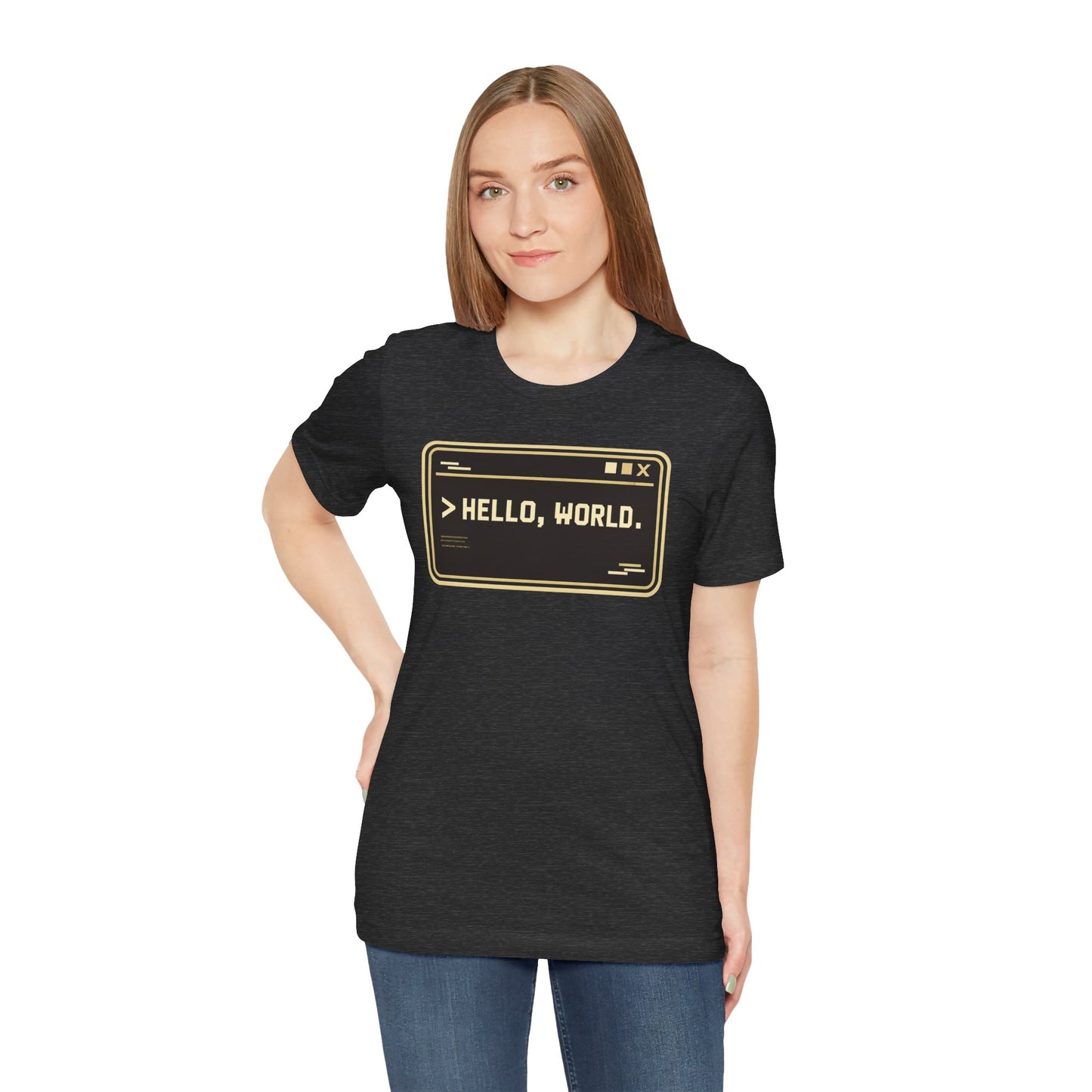 Hello World, Terminal | Unisex Developer T-Shirt