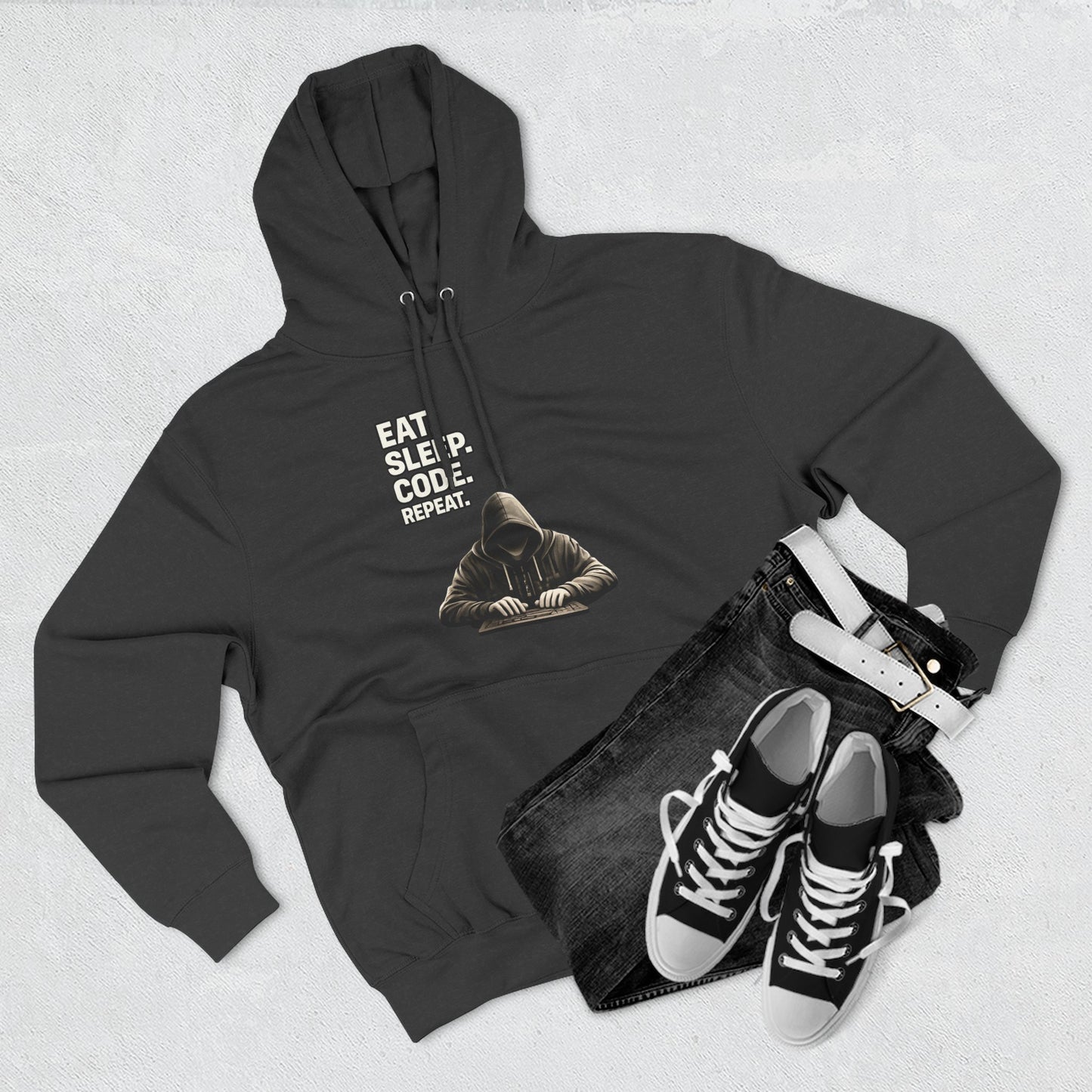 Eat Sleep Code Repeat | Unisex Developer Hoodie