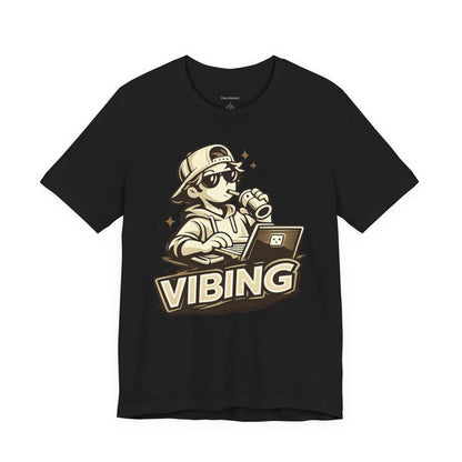 Vibing & Coding | Unisex Developer T-Shirt
