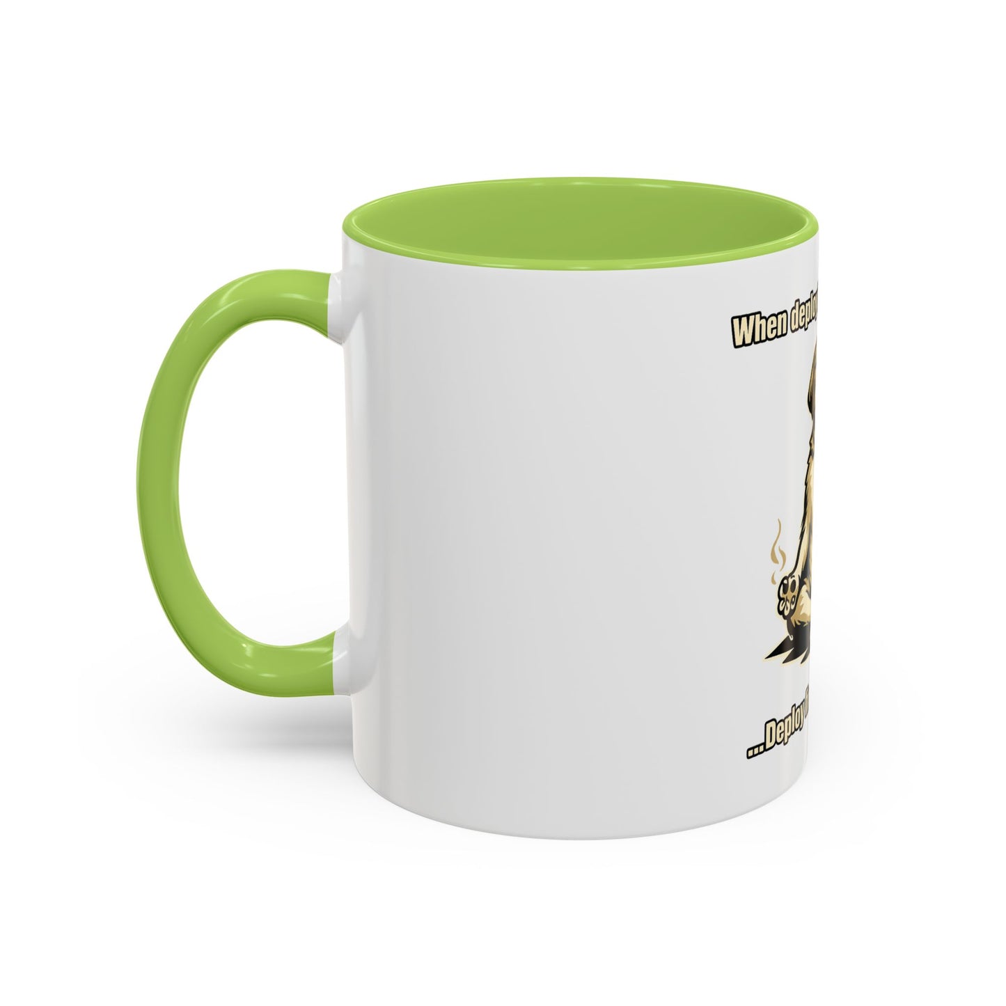 Deploy Fast, Pray Later | Developer Coffee Mug