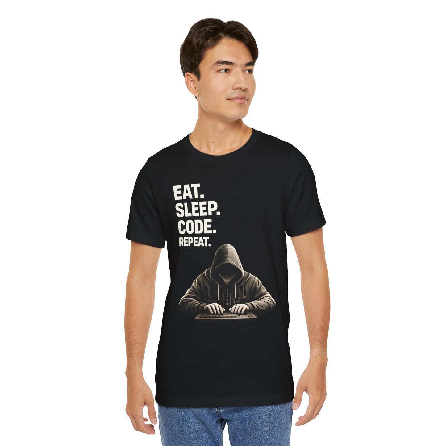 Eat Sleep Code Repeat | Unisex Developer T-Shirt