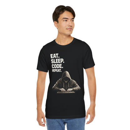 Eat Sleep Code Repeat | Unisex Developer T-Shirt