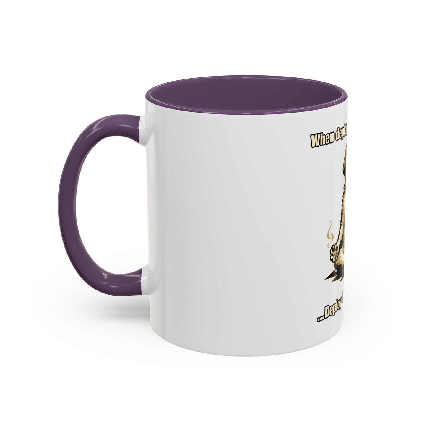 Deploy Fast, Pray Later | Developer Coffee Mug