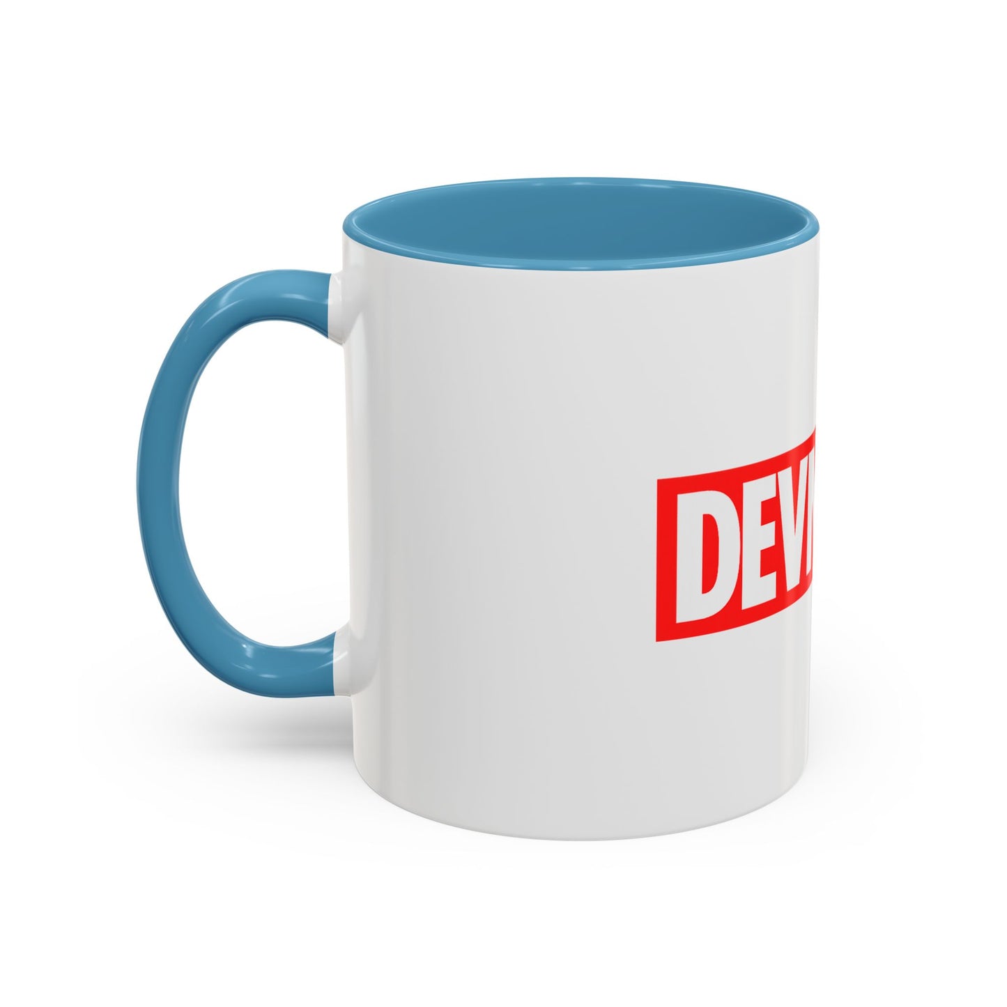 DevMeNot Logo | Developer Coffee Mug