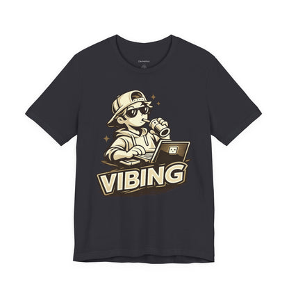 Vibing & Coding | Unisex Developer T-Shirt