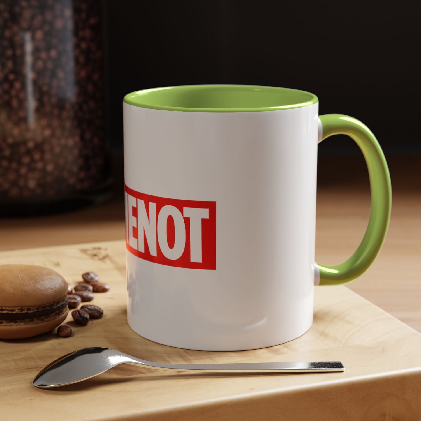 DevMeNot Logo | Developer Coffee Mug