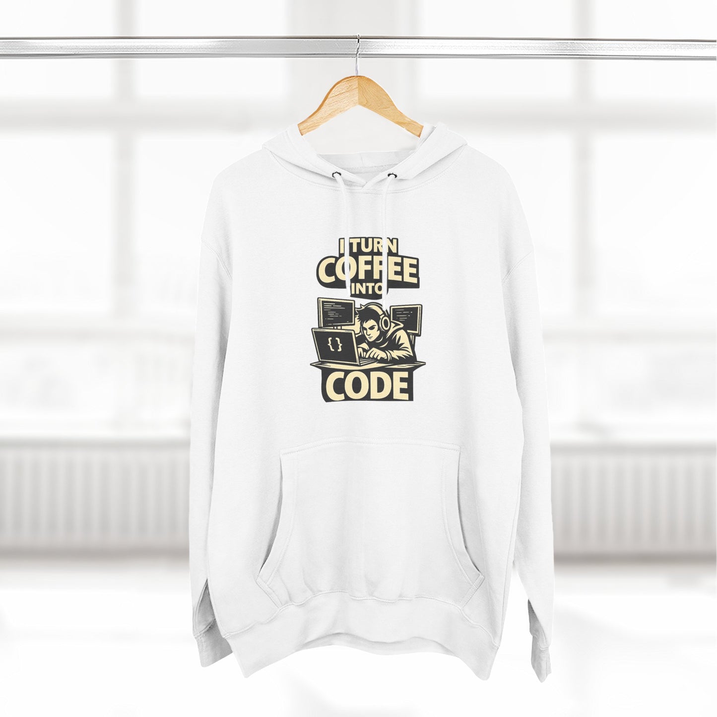 I Turn Coffee Into Code | Unisex Developer Hoodie