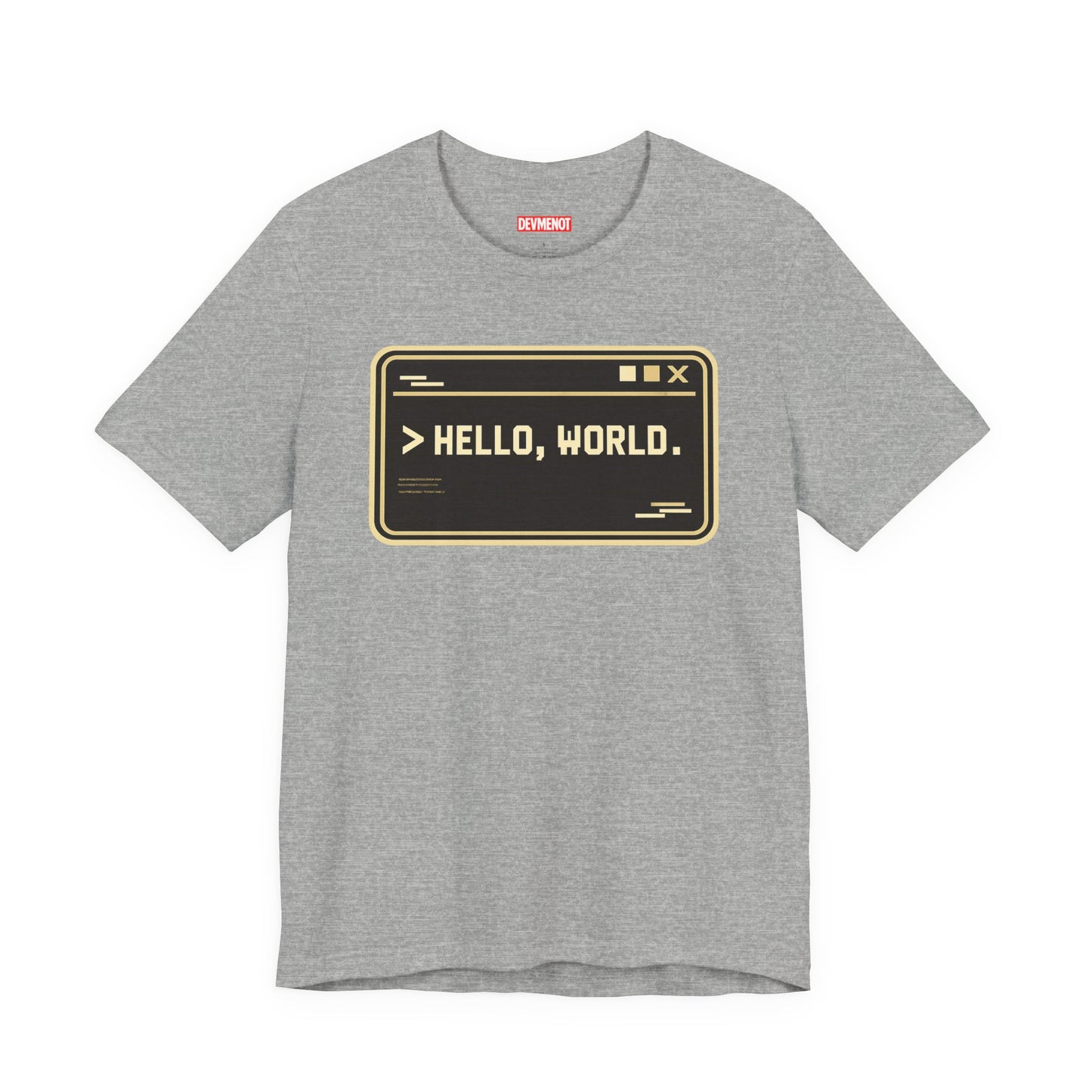 Hello World, Terminal | Unisex Developer T-Shirt