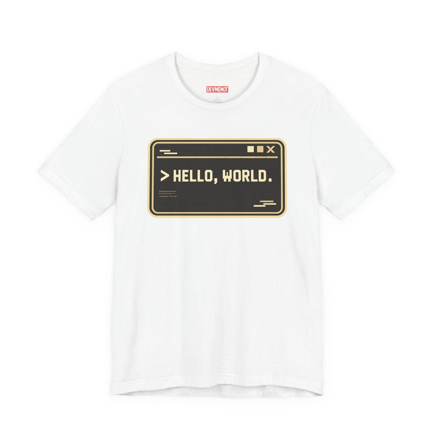 Hello World, Terminal | Unisex Developer T-Shirt