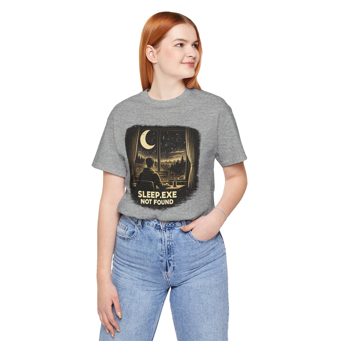Sleep.exe Not Found | Unisex Developer T-Shirt