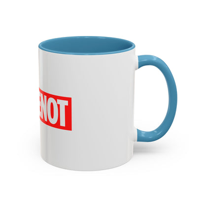 DevMeNot Logo | Developer Coffee Mug