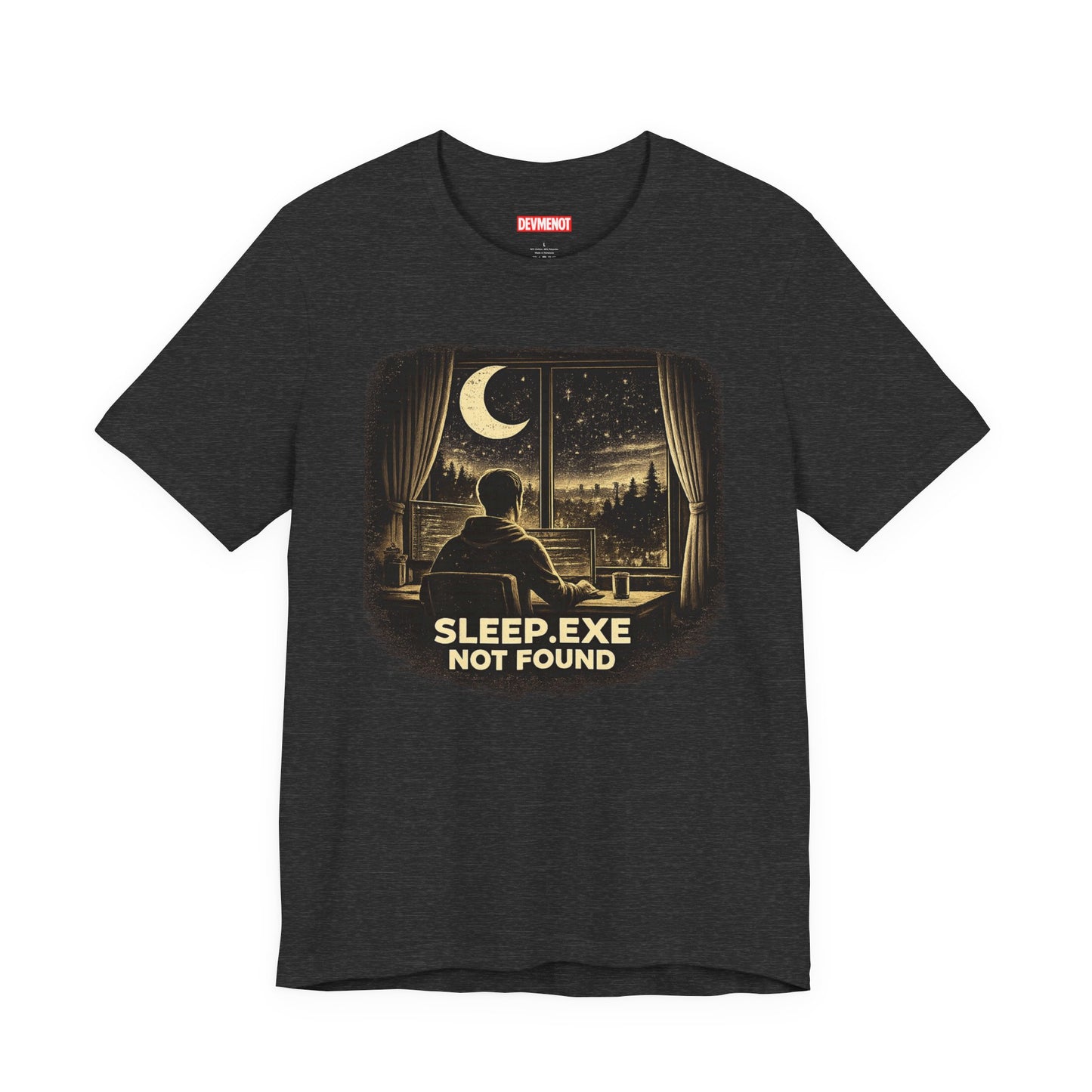 Sleep.exe Not Found | Unisex Developer T-Shirt