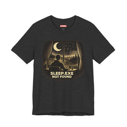 Sleep.exe Not Found | Unisex Developer T-Shirt