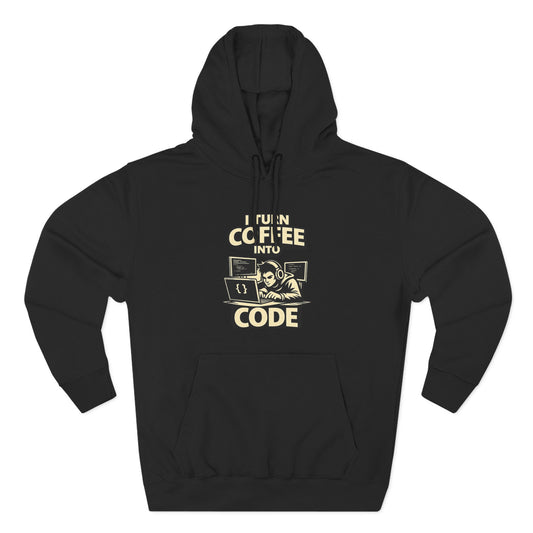 I Turn Coffee Into Code | Unisex Developer Hoodie