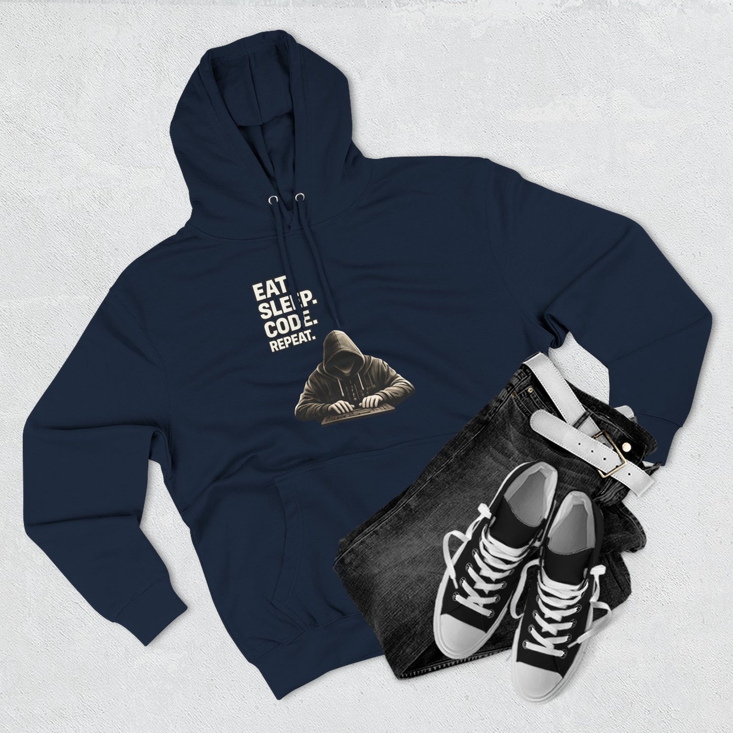 Eat Sleep Code Repeat | Unisex Developer Hoodie