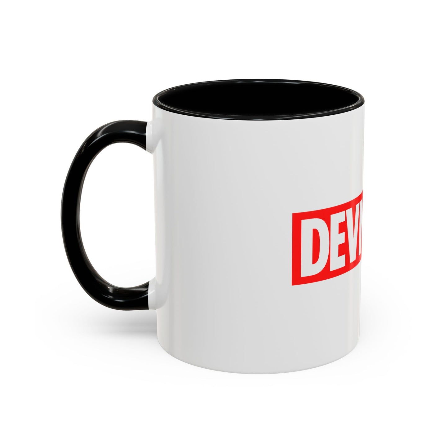 DevMeNot Logo | Developer Coffee Mug