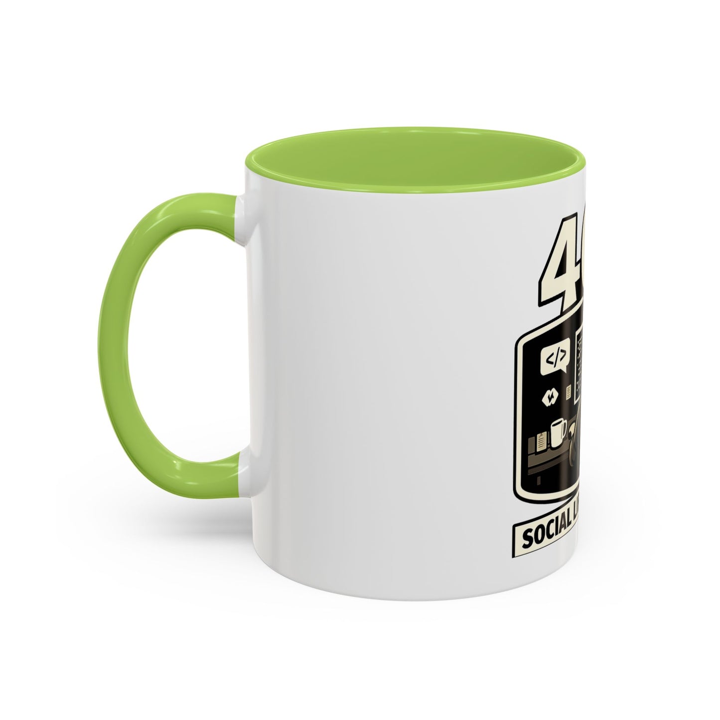 404 Social Life Not Found | Developer Coffee Mug