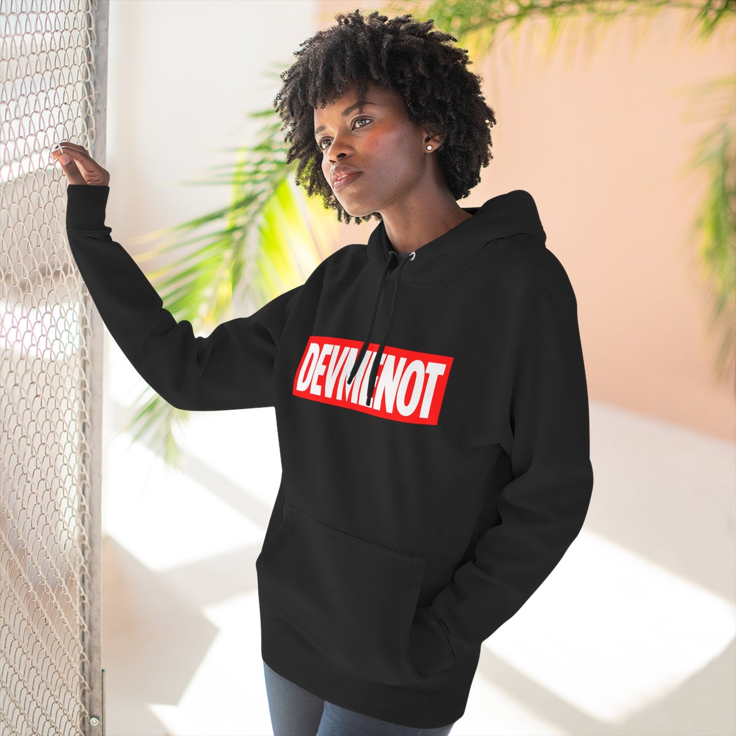 DevMeNot Logo | Unisex Developer Hoodie