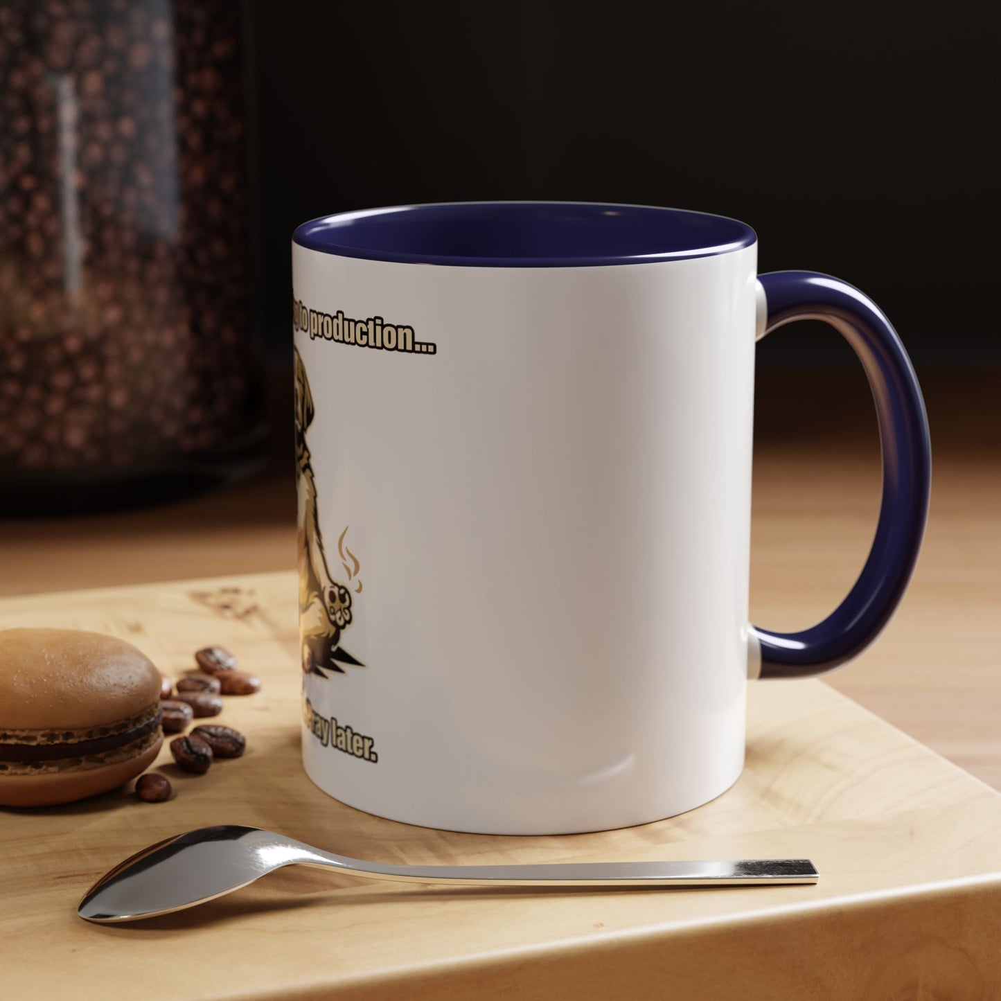 Deploy Fast, Pray Later | Developer Coffee Mug