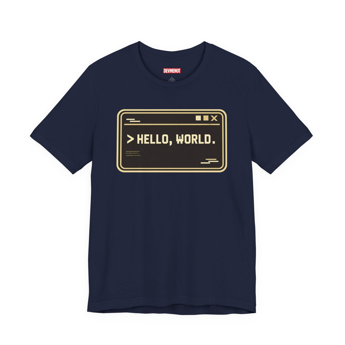 Hello World, Terminal | Unisex Developer T-Shirt