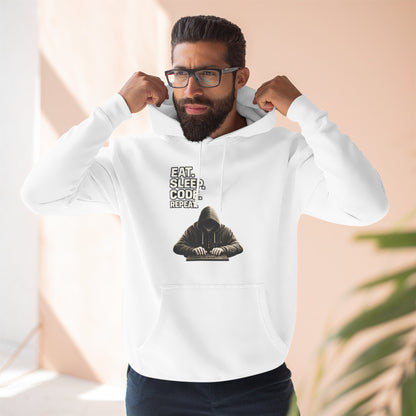 Eat Sleep Code Repeat | Unisex Developer Hoodie