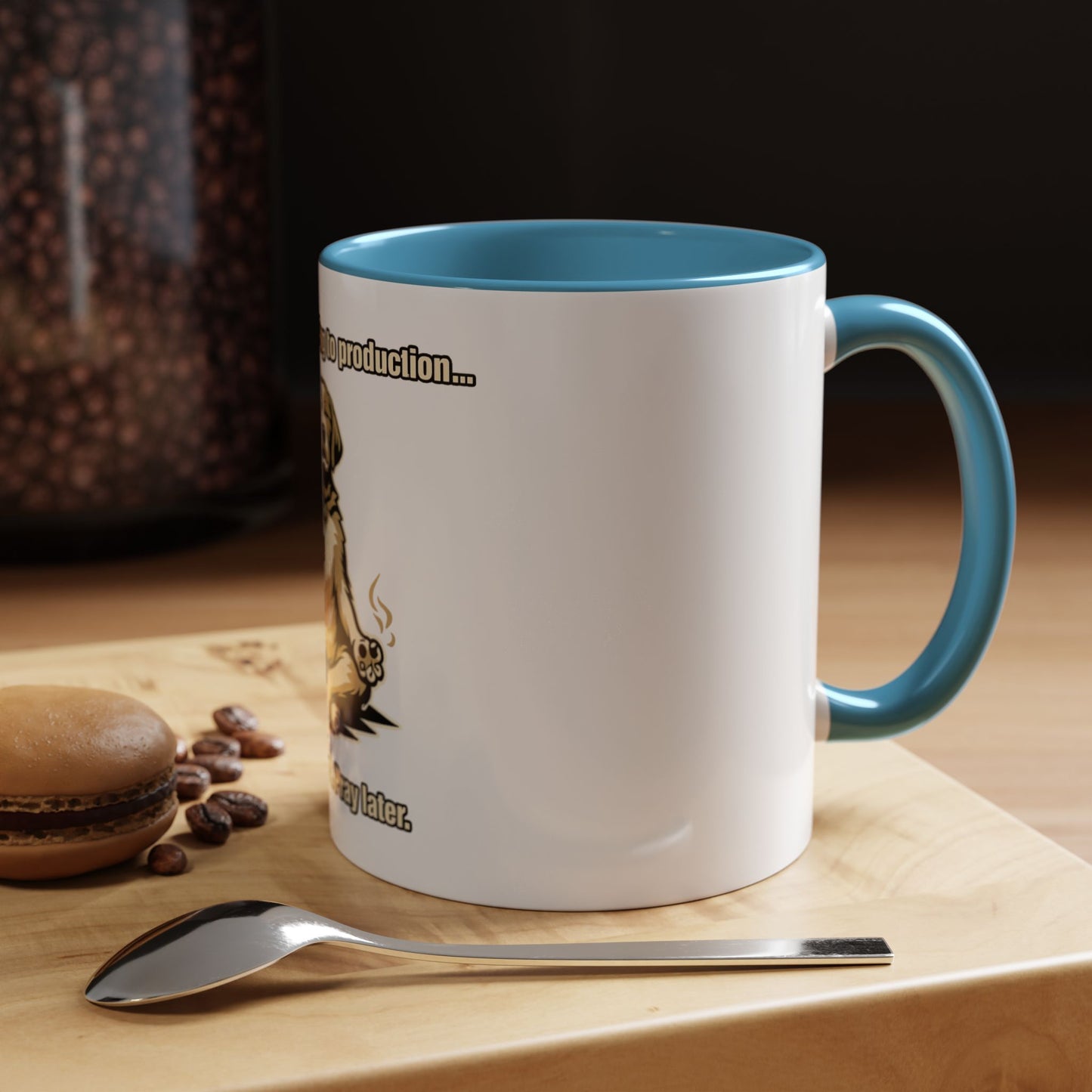 Deploy Fast, Pray Later | Developer Coffee Mug