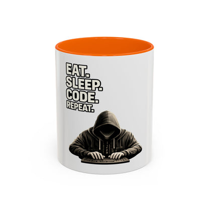 Eat Sleep Code Repeat | Developer Coffee Mug