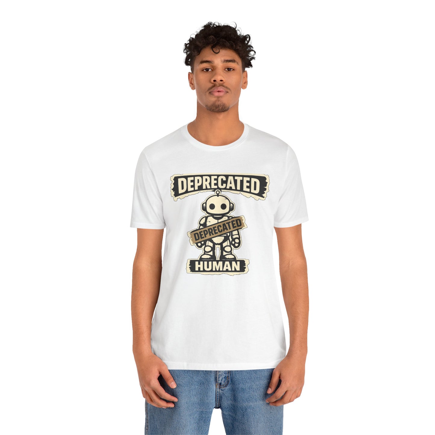 Deprecated Human, AI Era | Unisex Developer T-Shirt