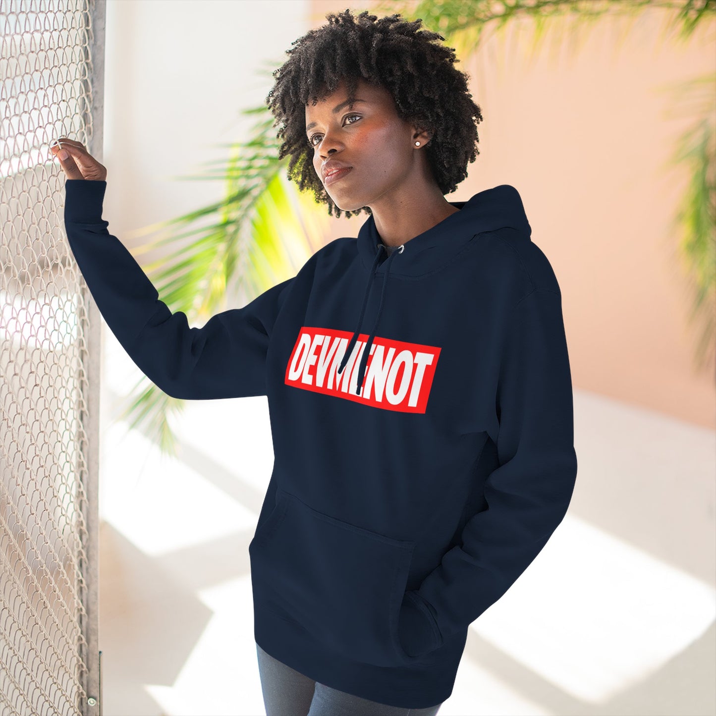 DevMeNot Logo | Unisex Developer Hoodie