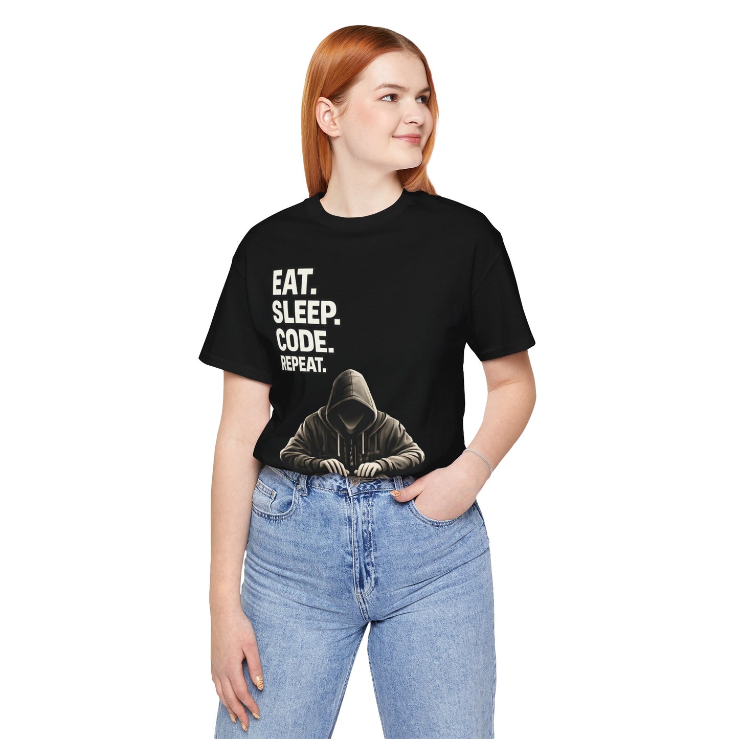 Eat Sleep Code Repeat | Unisex Developer T-Shirt