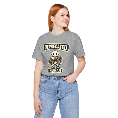 Deprecated Human, AI Era | Unisex Developer T-Shirt