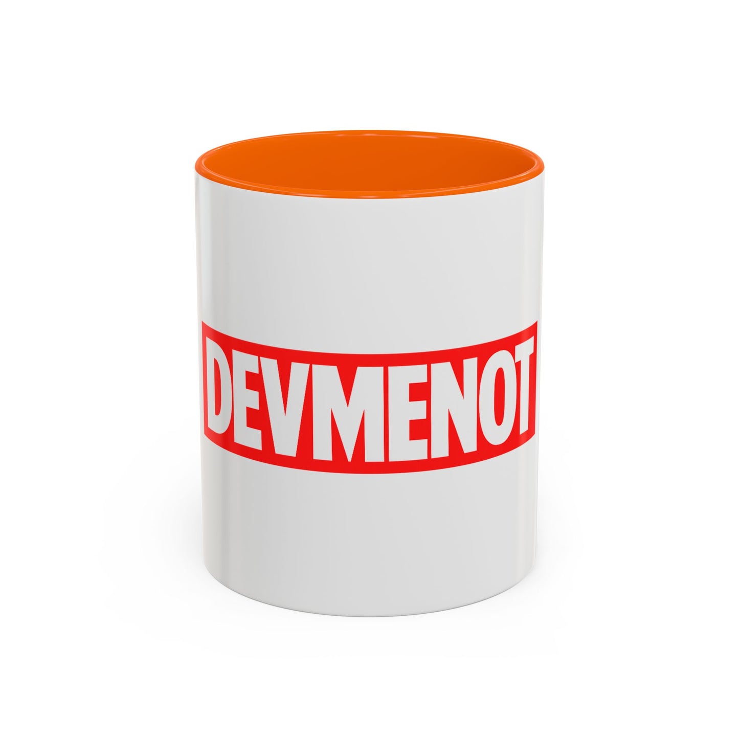 DevMeNot Logo | Developer Coffee Mug