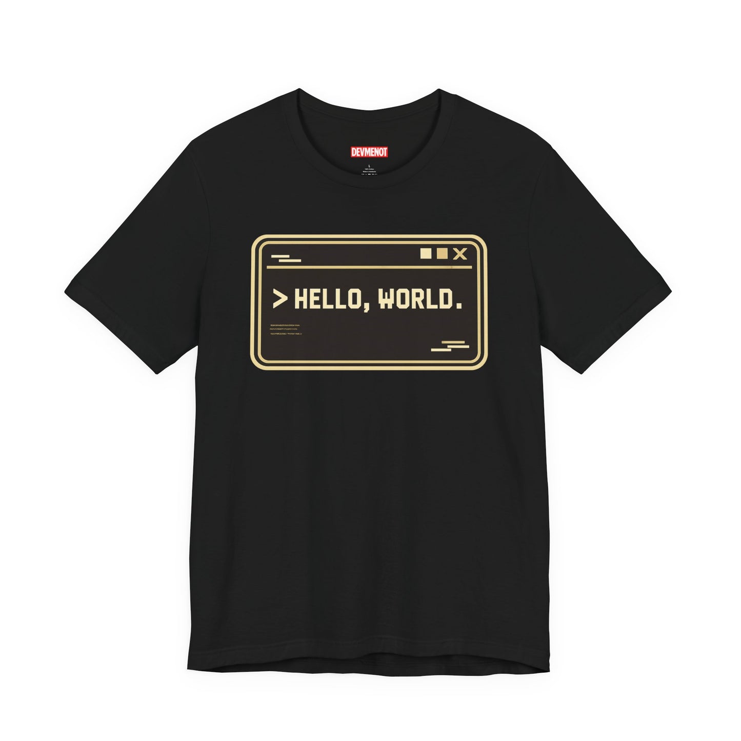 Hello World, Terminal | Unisex Developer T-Shirt