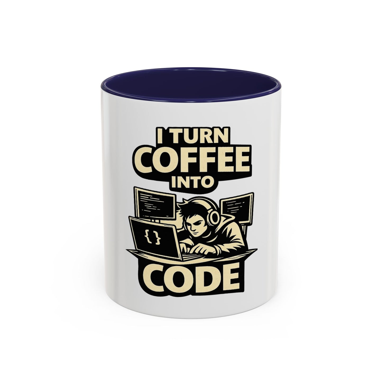 I Turn Coffee Into Code | Developer Coffee Mug