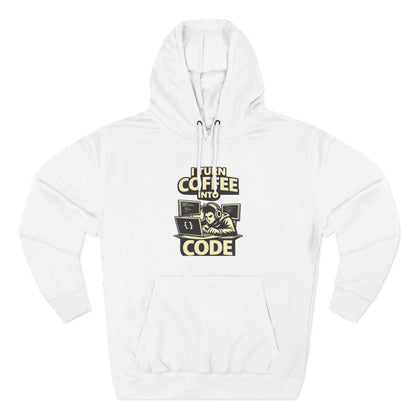 I Turn Coffee Into Code | Unisex Developer Hoodie